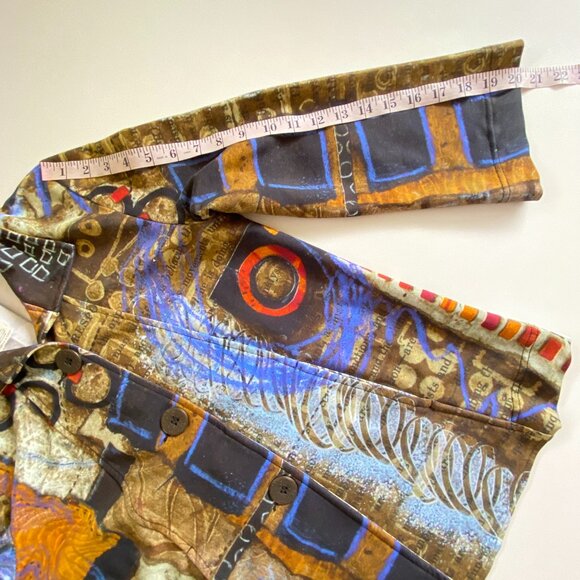 Simply Art Dolcezza Over Sized Fall 3/4 Sleeve Jacket XS - Picture 12 of 14